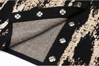 Close-up of inner snap fastenings and fabric texture on dress